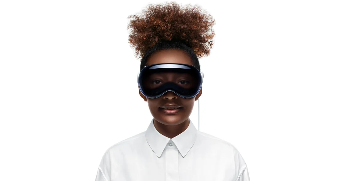 Visual for this record: Apple's Vision Pro relays video, and never claims a hologram