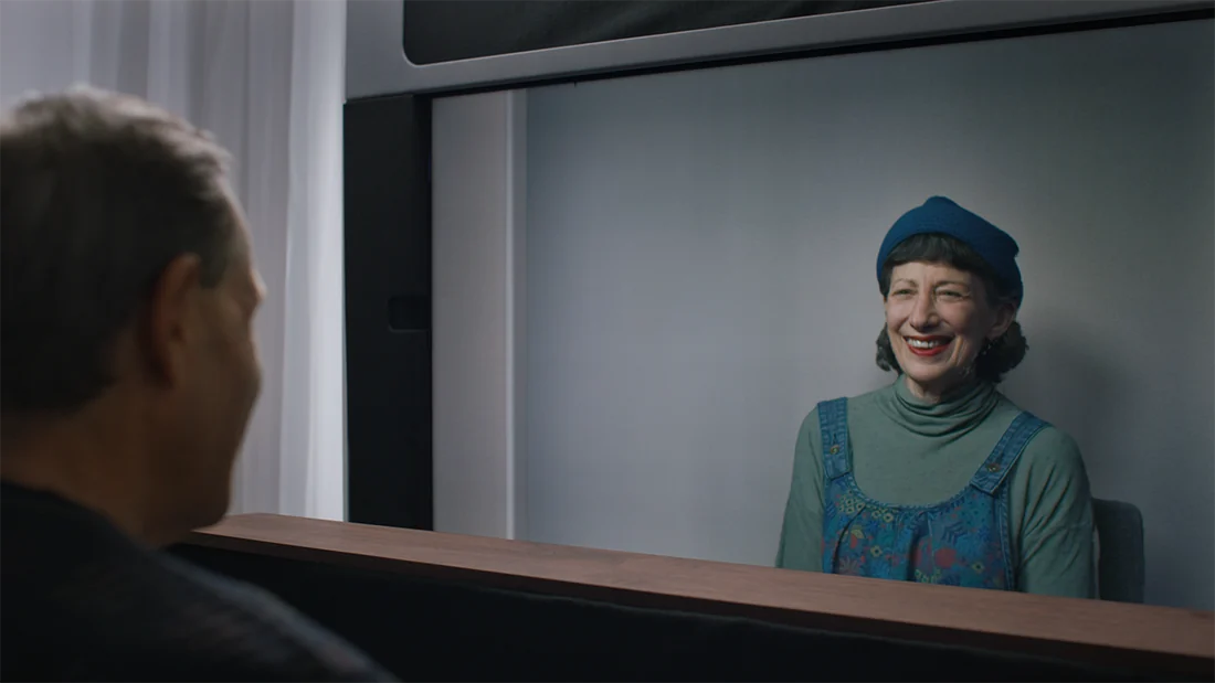 Visual for this record: Google calls Starline 3D video, and never a hologram