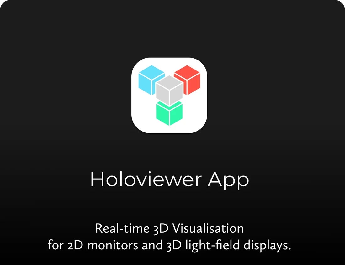 Visual for this record: Holoxica calls its medical displays light field, not holograms